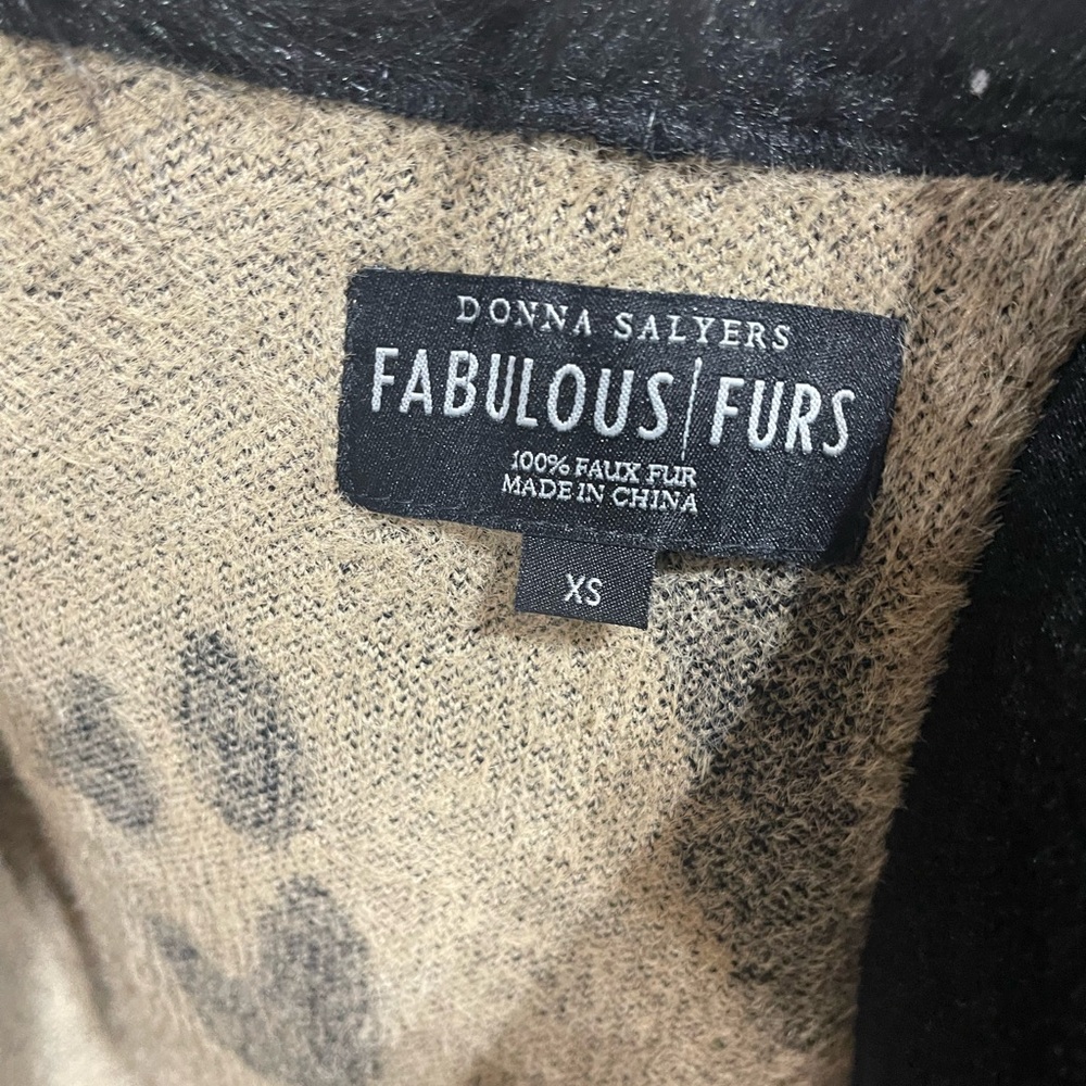 NWOT Donna Salyers Fabulous Furs Sweater Coat - Picture 11 of 14
